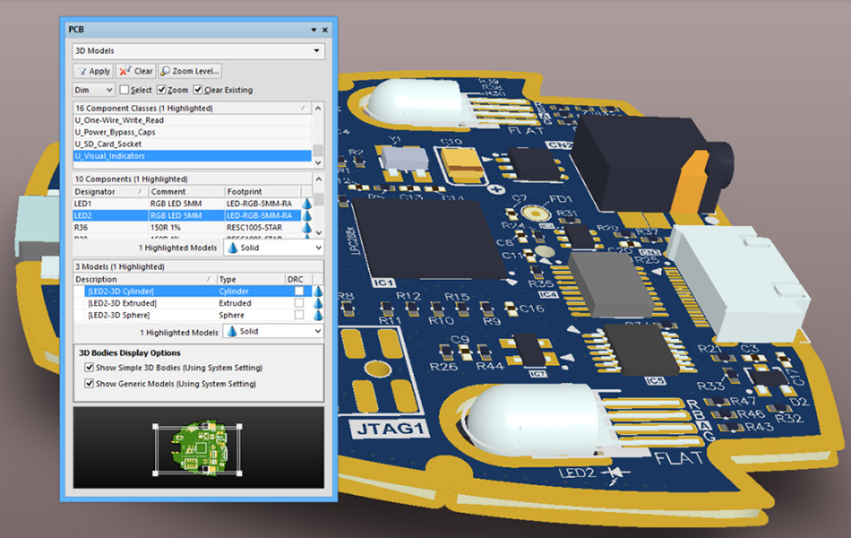 三德盈 Electronic PCB 3D models