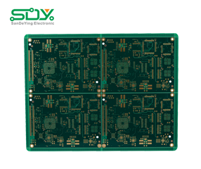 10Layers Multilayer PCB Immersion Gold